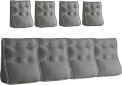 Combinable Ergonomic Bed Pillow Velvet-Gray
