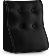 Combinable Ergonomic Bed Pillow Velvet-Black