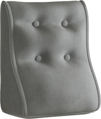 Combinable Ergonomic Bed Pillow Velvet-Gray