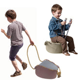 Kids Ottoman Set Footrest Stool 2 pcs