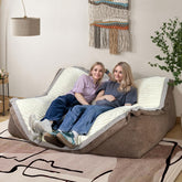 Oversized Bean Bag Sofa for Social Spaces