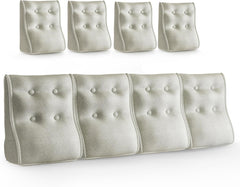 Combinable Ergonomic Bed Pillow Linen-Ivory