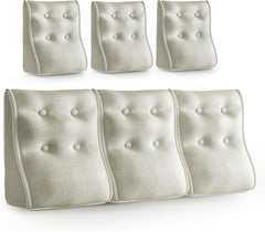 Combinable Ergonomic Bed Pillow Linen-Ivory