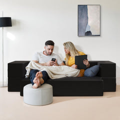 FlexMat Twin Floor Sofa Bed,75"