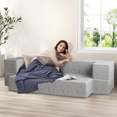FlexMat Twin Floor Sofa Bed,75"