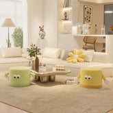 Kids Ottoman Footrest Foam Cushion Seat