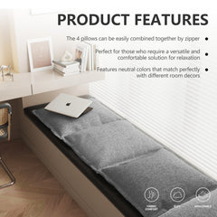 Square Chair Cushion Kitchen Pads 4 Pieces