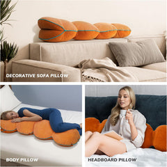 RetroSnake Body Pillow