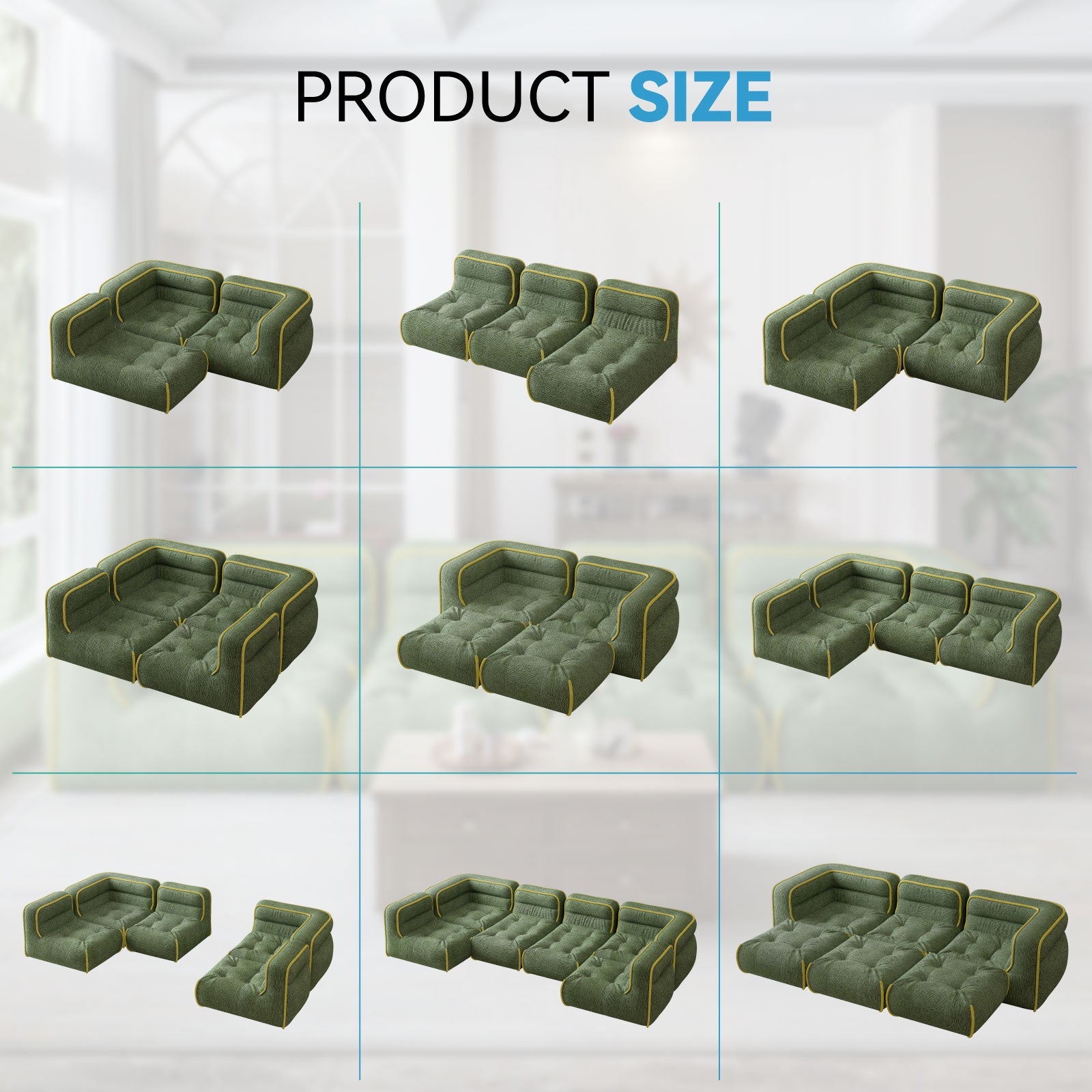 Playpen Modular Bean Bag Sofa