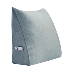 Triangular Bed Wedge Pillow Linen