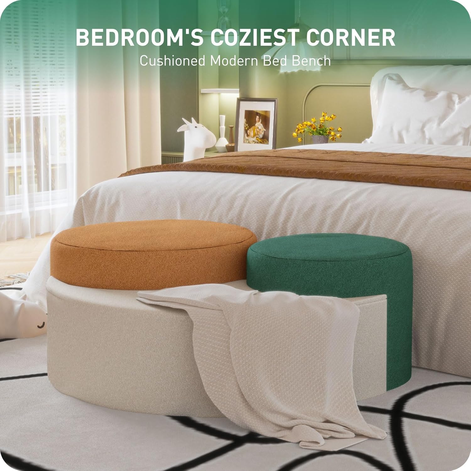 Ottoman Coffee & Nesting Table Set