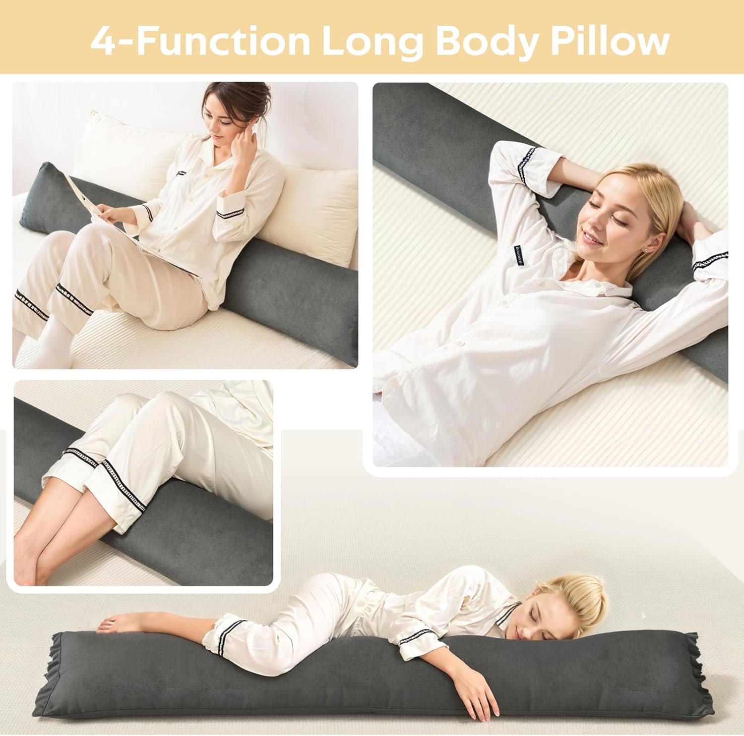 Decorative Pillows for Bed 3 Set