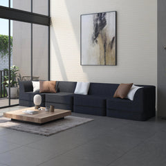 Customizable 4-Seat Modular Sofa