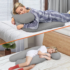 Daneey Side Sleeper Pillow with Arm Hole