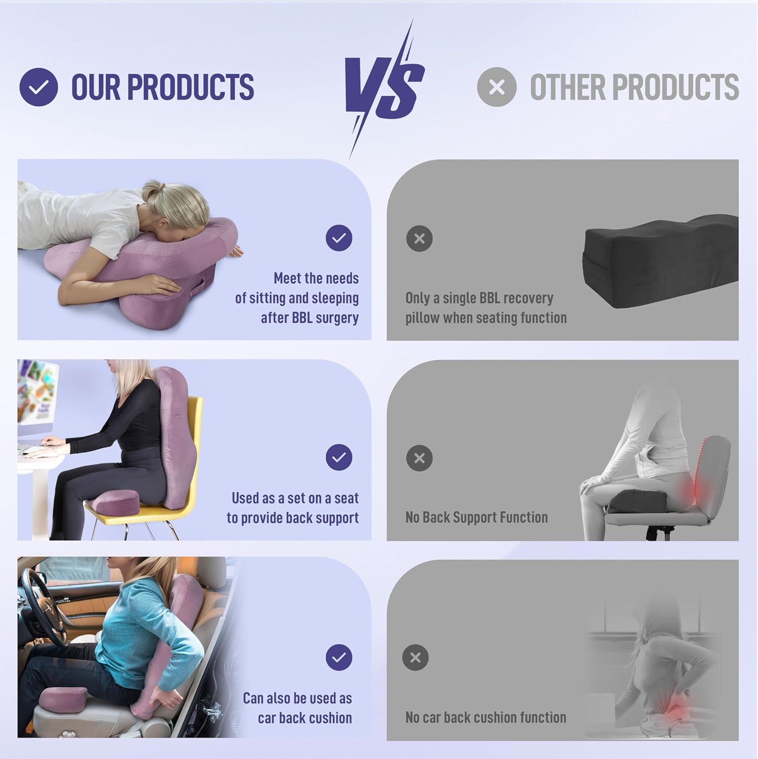 BBLPro Recovery Pillow Duo