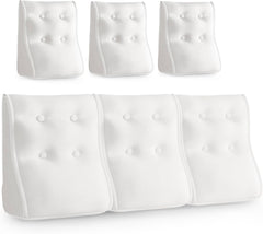 Combinable Ergonomic Bed Pillow Velvet-White