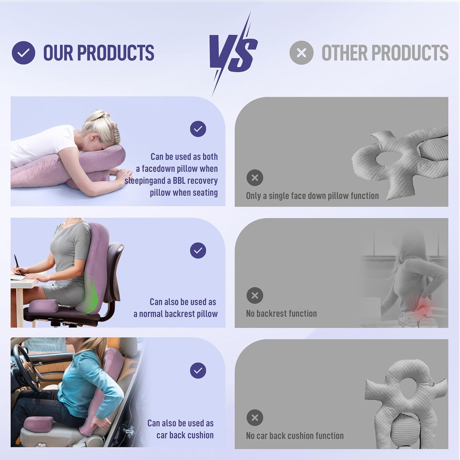 BBLPro Recovery Pillow Duo