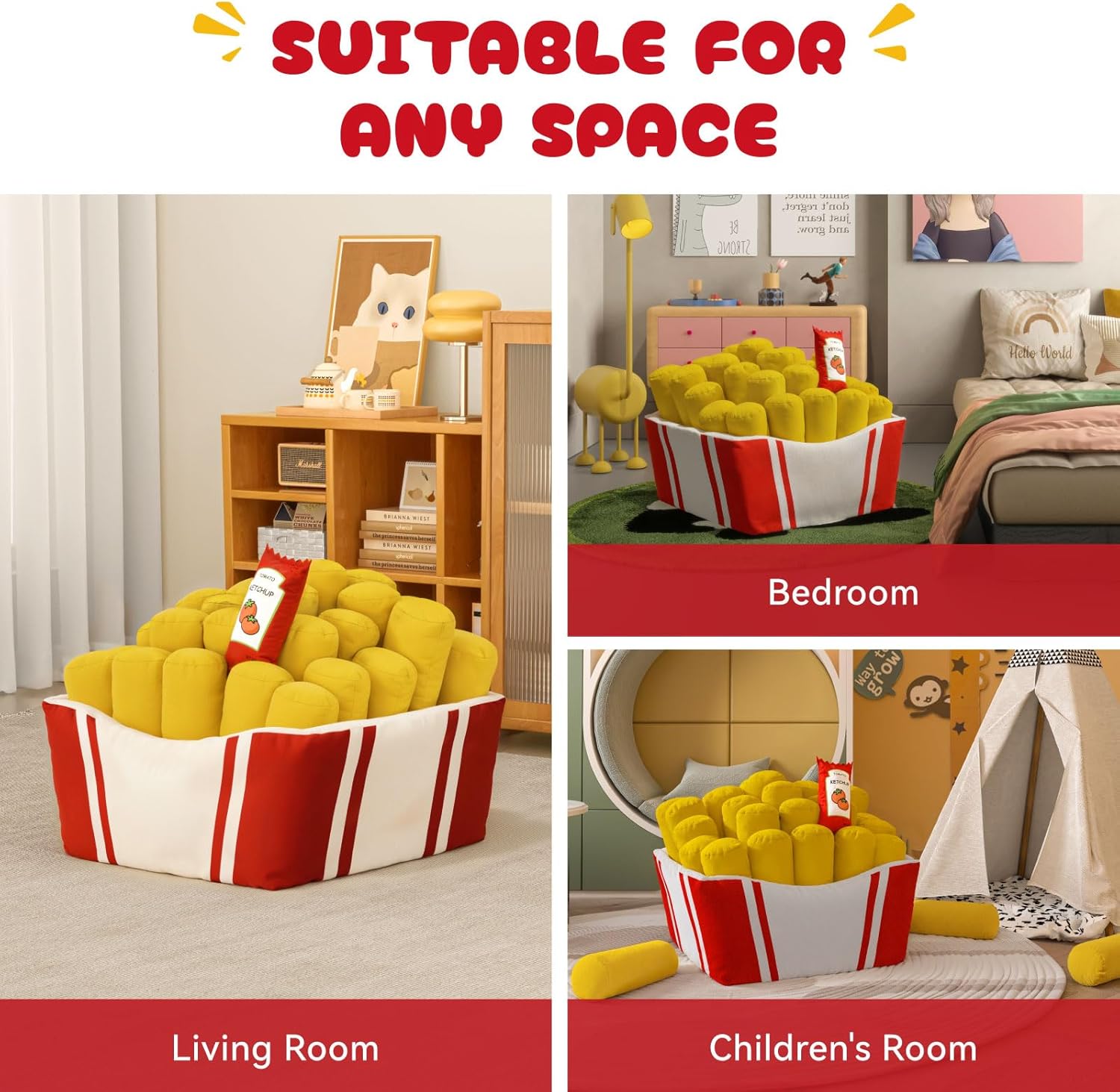 SnugFry Lounger Bean Bag Chairs