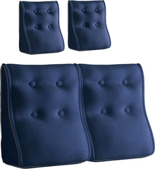 Combinable Ergonomic Bed Pillow Velvet-Blue
