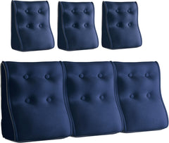 Combinable Ergonomic Bed Pillow Velvet-Blue