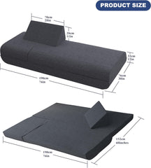 TriMode Queen Sleeper Sofa Bed,30"