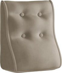 Combinable Ergonomic Bed Pillow Velvet-Camel