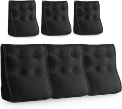 Combinable Ergonomic Bed Pillow Velvet-Black