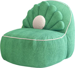 Coastal Charm Seashell Bean Bag Chair