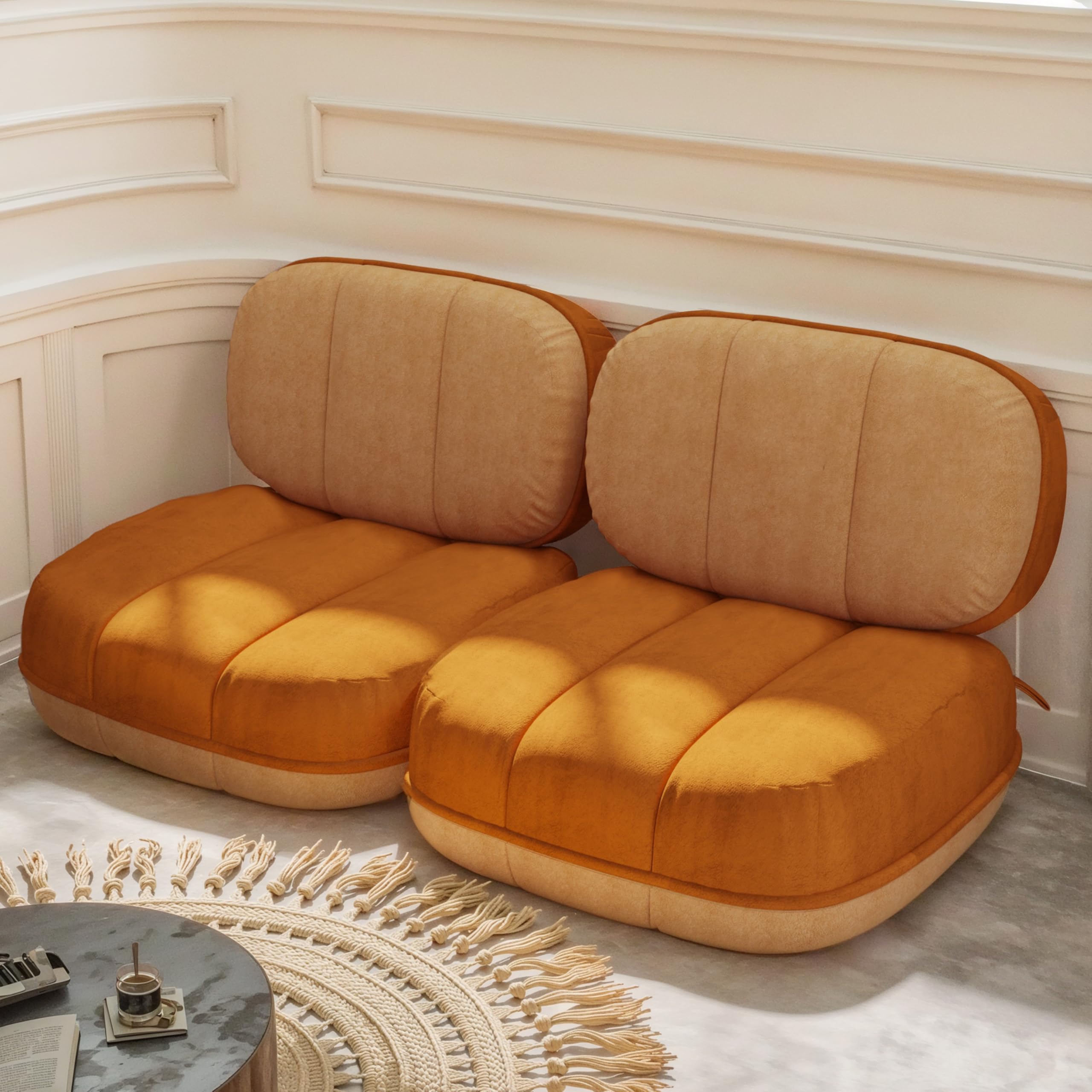 2-in-1 Reversible Floor Cloud Sofa
