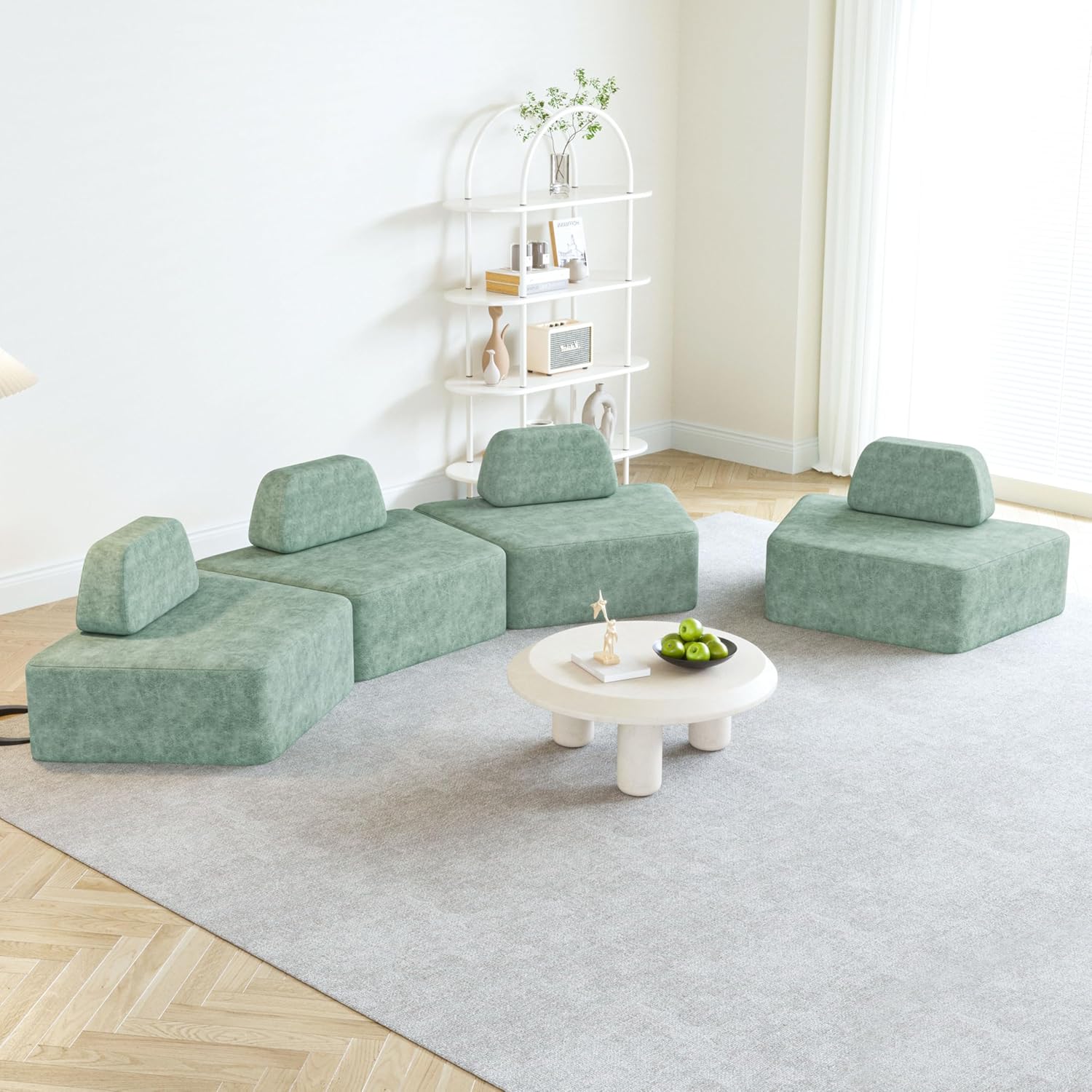 Modular Curved Sectional Sofa