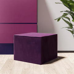 Modular Velvet Pouf Set—A Pansy