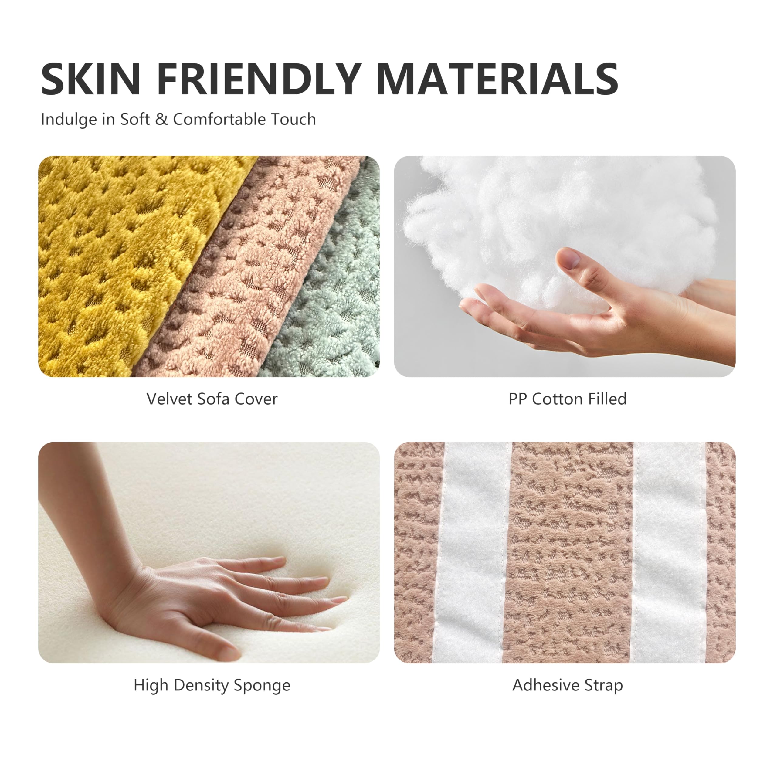 CozyNest 113" Kid+Parent Sofa