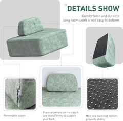 Modular Curved Sectional Sofa