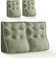 Combinable Ergonomic Bed Pillow Linen-Grass Green