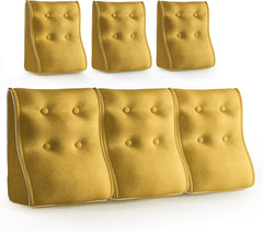 Combinable Ergonomic Bed Pillow Linen-Yellow
