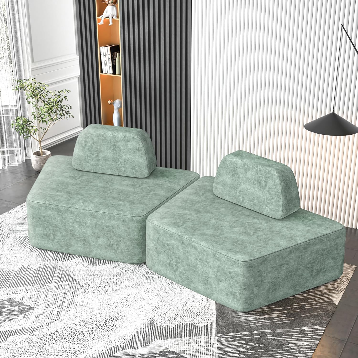 Modular Curved Sectional Sofa