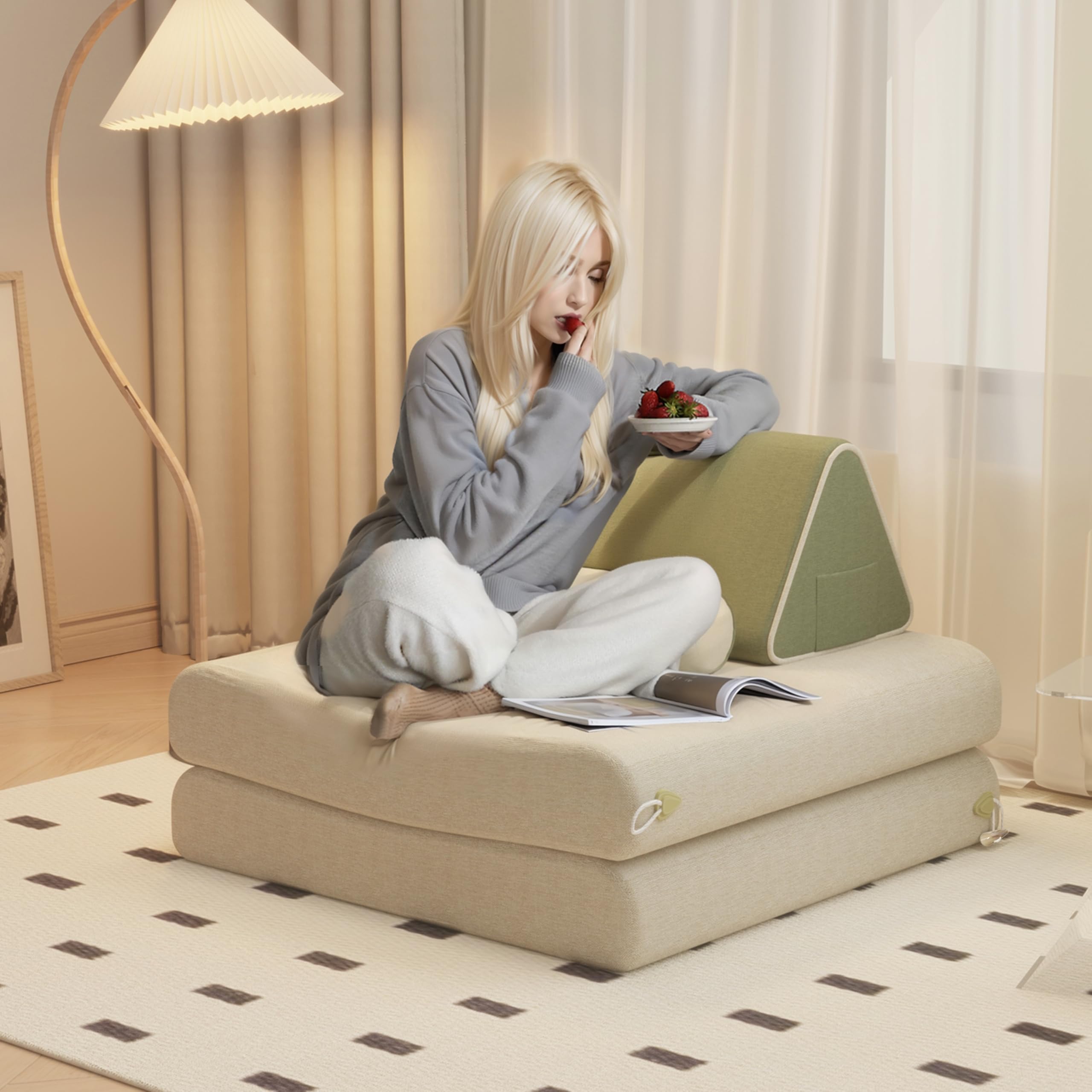 FlexiFold Adjustable Floor Sofa,36"