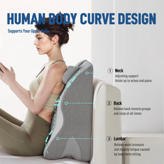 Memory Foam Back Support Pillow