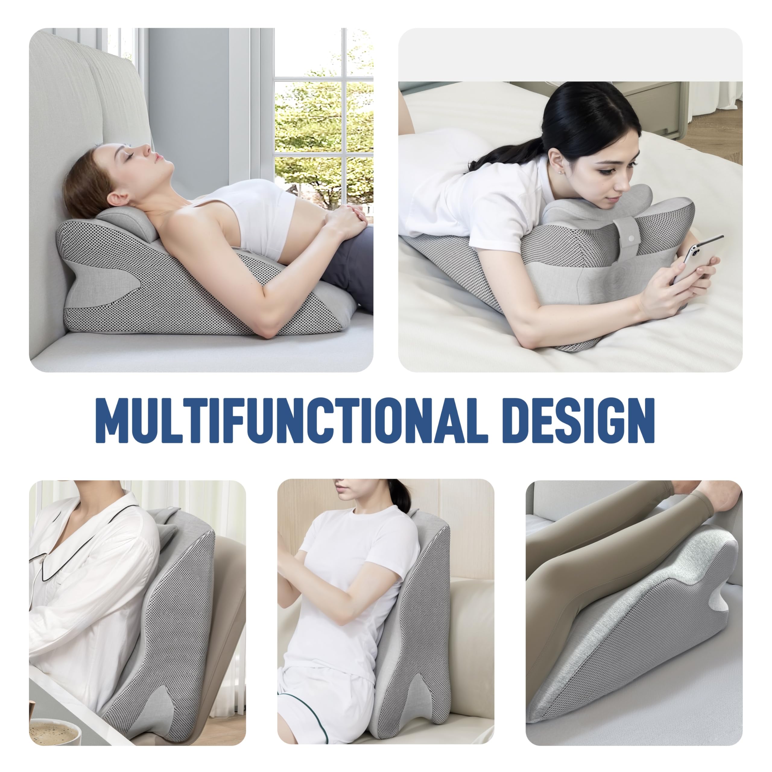 Memory Foam Back Support Pillow