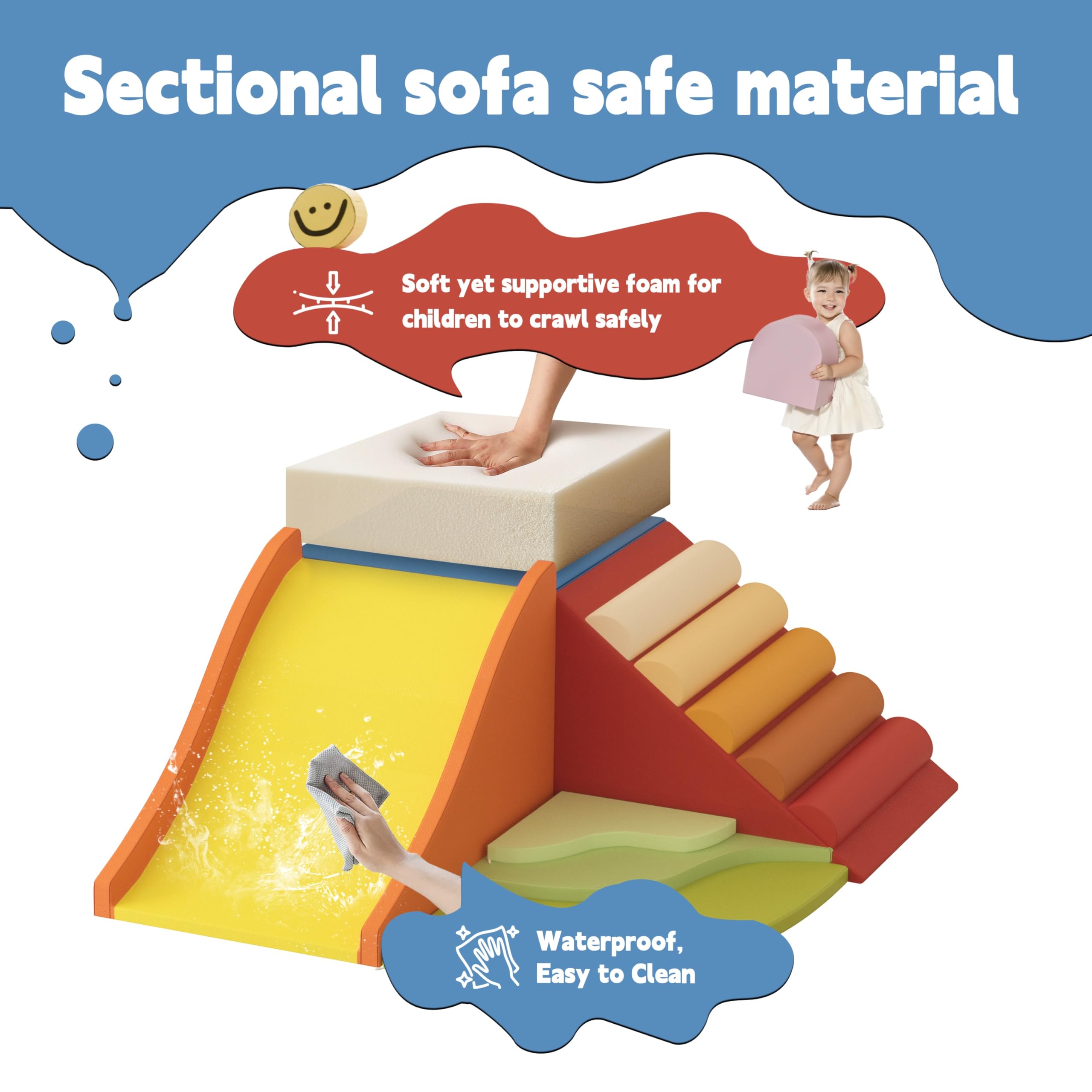 Toddler Foam Climbing Toys - Combination 4