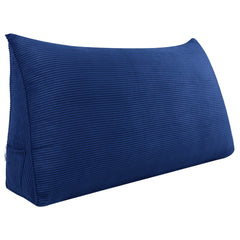 Large Reading Pillow Buttonless Corduroy