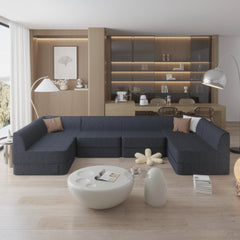 U-Shaped Modular Sectional Sofa