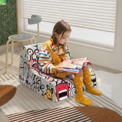 SketchPad Kids Doodle Sofa – White