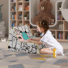 SketchPad Kids Doodle Sofa – White