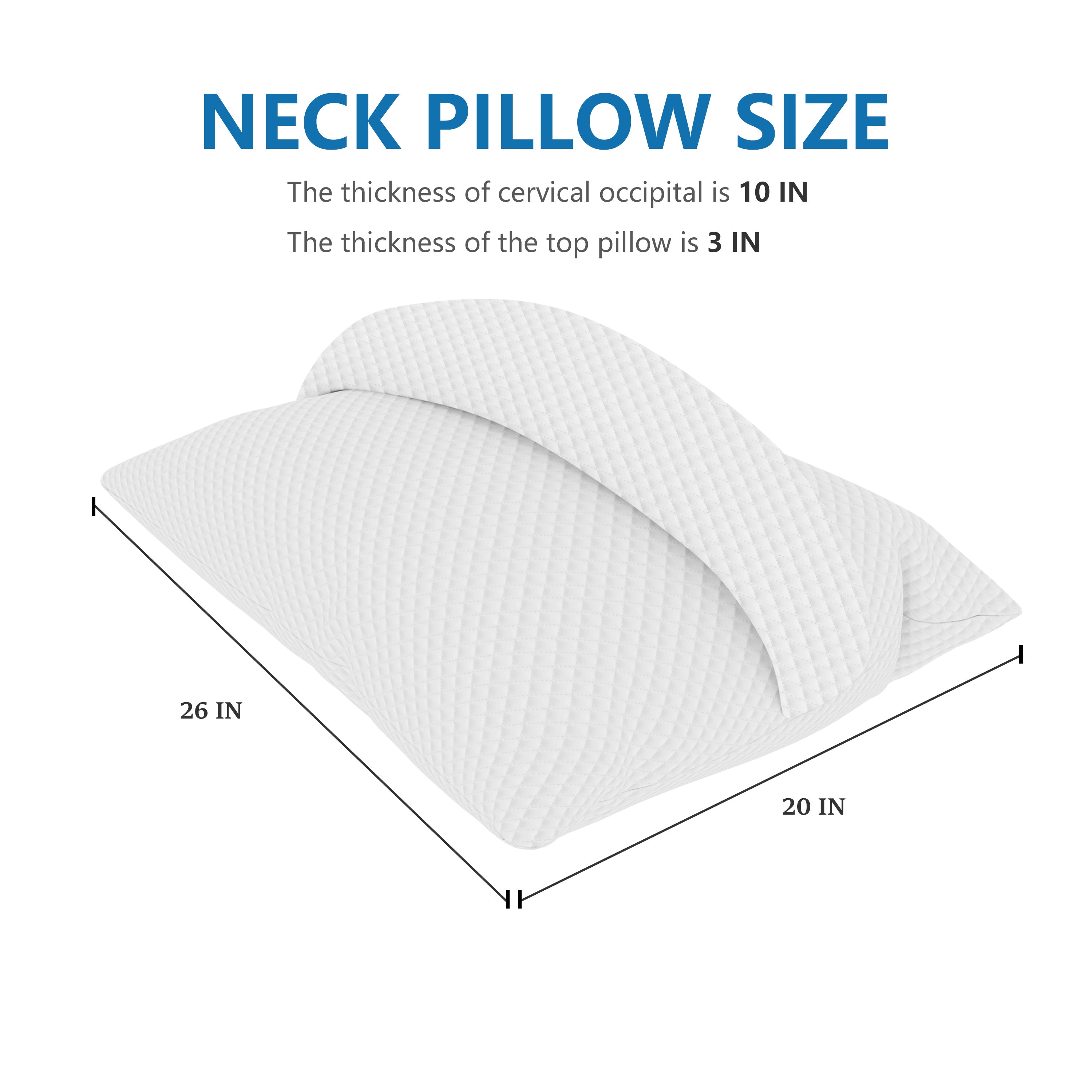 Johnear Ideal Cervical Pillows Ergonomic Neck Support Pillow