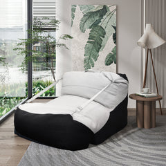 Shoe-Shaped Linen Floor Sofa
