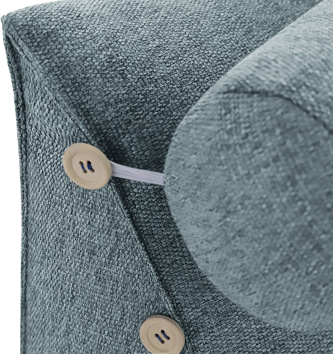 Adjustable Neck Back Support Pillows With Bolster Linen